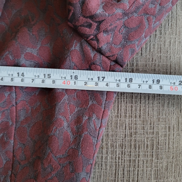 Scotch & Soda Jacquard Leopard Print Blazer Size Small - Picture 7 of 13